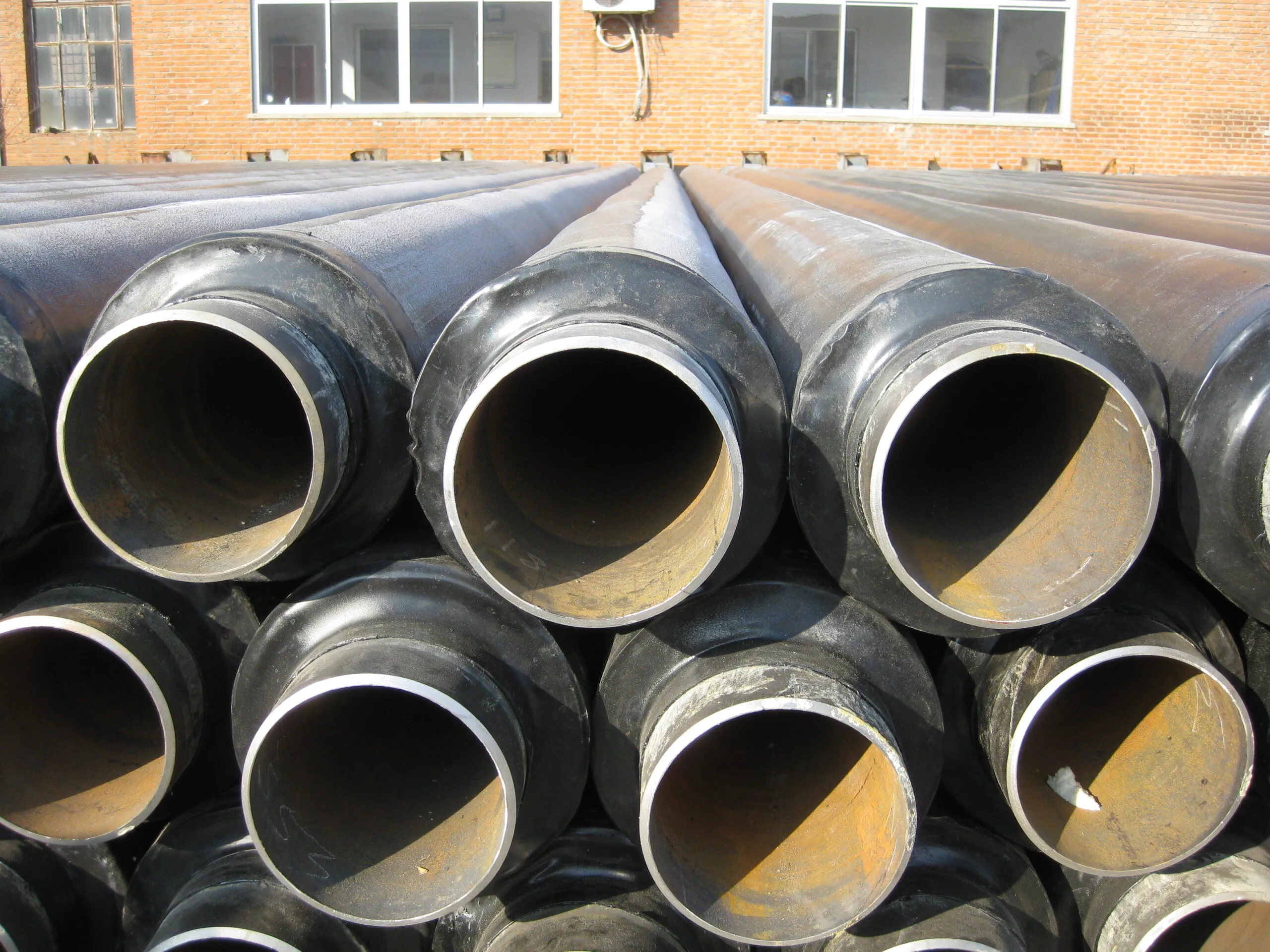 2PE and Insulation Coating linepipe manufacturer inspection with Chad client