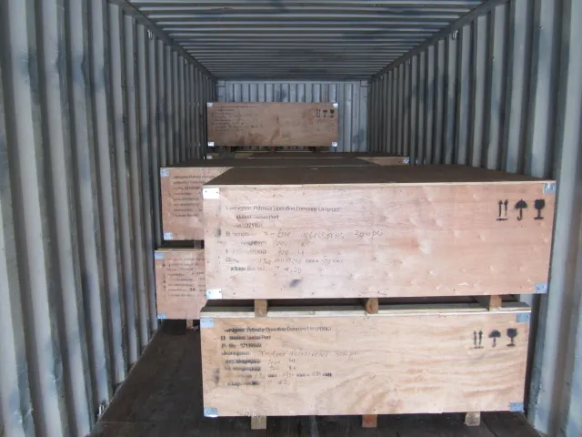South Sudan Wellhead Inspection and Packaging for shipping
